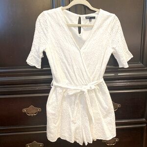 Gibson eyelet romper